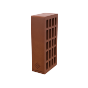 Кирпич Керамический одинарный лицевой пустотелый Терракот, произ. ПКК на Закаменной/ПОШТУЧНО, (264 шт/0,62 т/поддон)