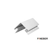 Наружный угол к сайдингу FineBer Classic Color, белый 3050мм (5шт/уп)