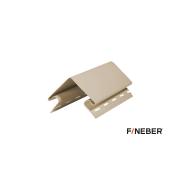 Наружный угол к сайдингу FineBer Classic Color, слоновая кость 3050мм (5шт/уп)