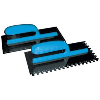 Гладилка стальная, 280х130 мм, пвх ручка, плоская, MOS