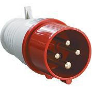 Вилка 014 3P+PE, 16А 380В