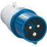 Вилка 023 2P+PE, 32А 220В