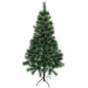 Елка "Сибирская" 150 см, леска, белый иней, 135 веток, 184-708