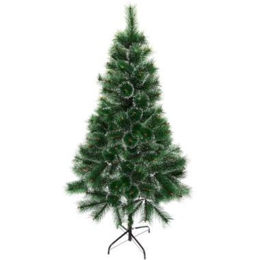 Елка "Сибирская" 150 см, леска, белый иней, 135 веток, 184-708