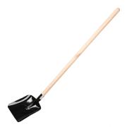 Лопата совковая, 230 х 280 х 1400 мм, деревянный черенок, Россия