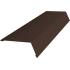 Планка капельника 79х50 2,0м Шоколад (RAL 8017)