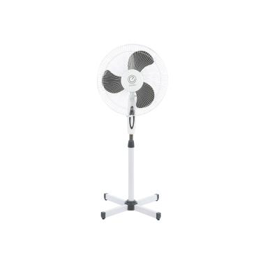 Вентилятор напольный ENERGY EN-1663s БЕЛЫЙ 40Вт, 3 скор., d=40см, h=125см, поворот 2шт/кор.