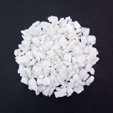 Щебень мраморный (белый) 5-10 мм мешки по 50кг