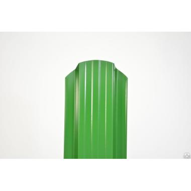 Штакетник Зеленая листва (RAL 6002), 85х60х48, 1,2м