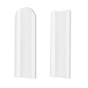 Штакетник Сигнально белый (RAL 9003), 85х60х48, 1,20м