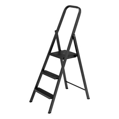 Стремянка 3 ступени, компактная, стальная (h=1.33m) Россия Сибртех