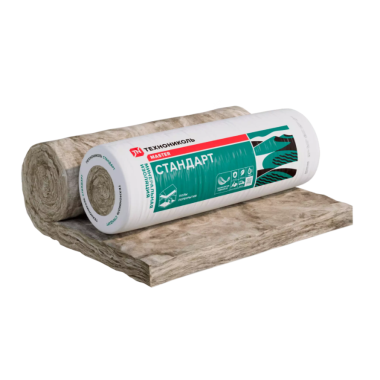Утеплитель Стандарт Рулон (2-6150*1220*50),(15,006м2),(0,7503м3),36уп/пал.,Технониколь 113355