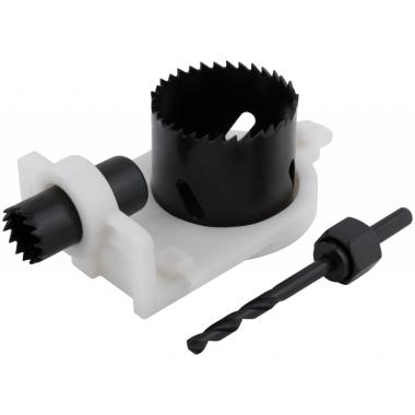 Набор для врезки замков с пластиковыми шаблонами, 3 шт. (22/54 мм) Фит