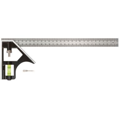 Угольник 300 мм с уровнем Фит