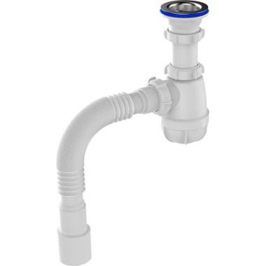 Сифон, 1 1/2*40, с гофрой 40*40/50, В0115, Aquant