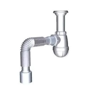 Сифон, 1 1/2*40, с гофрой 40*40/50, В0510, Aquant