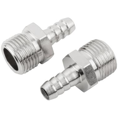 Адаптеры-соединители "елочка" 10 мм - внешняя резьба 1/2", 2 шт. ФИТ