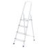 Стремянка, 4 ступени, алюминиевая, Россия, Сибртех