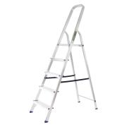 Стремянка 5 ступеней алюминиевая 1,64м (h площадки=1м), до 150 кг, Сибртех