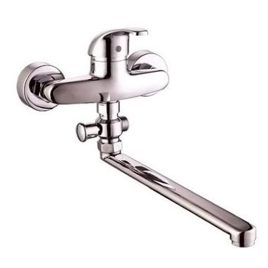 Смеситель д/ванны шар. с изливом F-30см, перекл. душа, G135710 Cordoba Gota Rocio