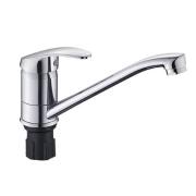 Смеситель д/кухни шар. с длин. изливом, D 40, 497022, Антей