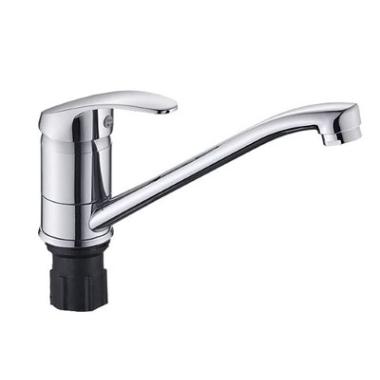 Смеситель д/кухни шар. с длин. изливом, D 40, 497022, Антей