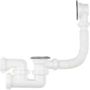 Обвязка на ванну, 1 1/2*40, регулируемый с переливом, PV210, Aquant, АКЦИЯ