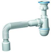 Сифон, 1 1/2*40, с гофрой 40*40/50, С0115, АНИпласт