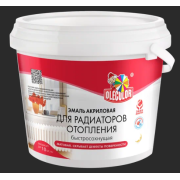 Эмаль акриловая для радиаторов отопления матовая 0,5кг OLECOLOR