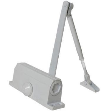 Доводчик дверной TRODOS TD-40 белый до 40 кг