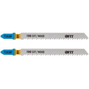 Полотна для э/лобзика, по дереву, bimetal, 100/74/2,5 мм (t101bf), 2 шт. ФИТ