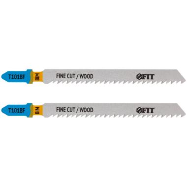 Полотна для э/лобзика, по дереву, bimetal, 100/74/2,5 мм (t101bf), 2 шт. ФИТ