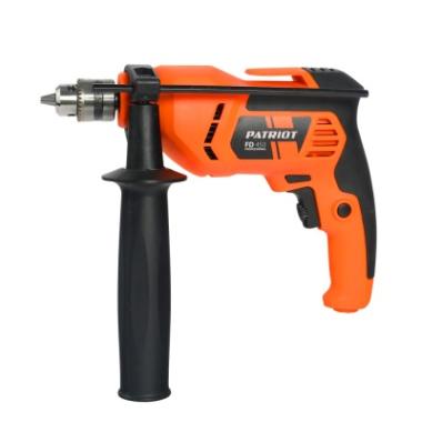 Дрель электрическая PATRIOT FD 450,  без удара, мощность 550Вт, 0-2700об/мин, макс.диаметр сверла 10мм, ключевой патрон