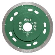 Диск алмазный отрезной 125х1,1х8,0х22,2мм тонкий (сухой и влажный рез), для керамогранита, FIT