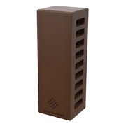 Кирпич керамический утолщенный лицевой пустотелый ЕВРО Шоколад, Произ. ПКК на Закаменной (256шт./поддон)