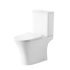 Унитаз Grossman Classic безободковый,белый с тонкой крышкой, микролифт,2-х режимный  смыв Торнадо