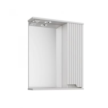 Шкаф зеркальный Montserrat бел. 600L C GOTA ROCIO