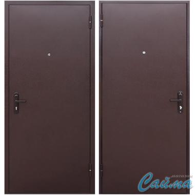 Дверь металлическая Стройгост 5 РФ металл/металл (960*2050мм) левая "Ferroni"003