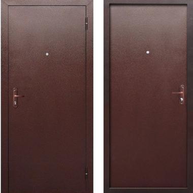 Дверь металлическая Стройгост 5 РФ металл/металл (960*2050мм) левая "Ferroni"003