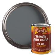 Эмаль ПФ-266 Узор серая  1,8кг  (Сайвер)
